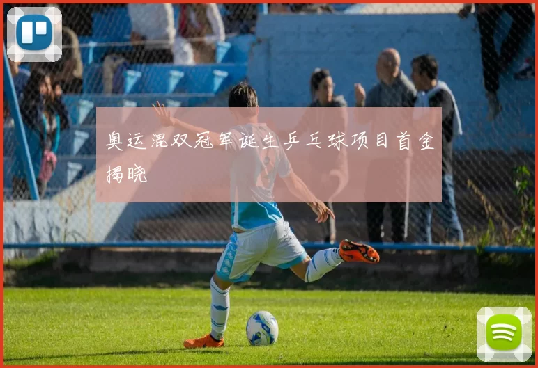 奥运混双冠军诞生乒乓球项目首金揭晓